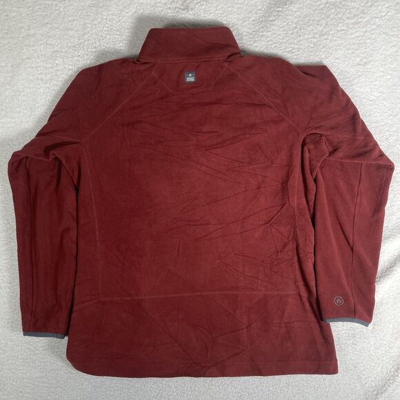 Artilect Systems Fleece Pullover Mens Large A/SYS-2 Primaloft Red/Orange 1/2 Zip - Picture 2 of 16